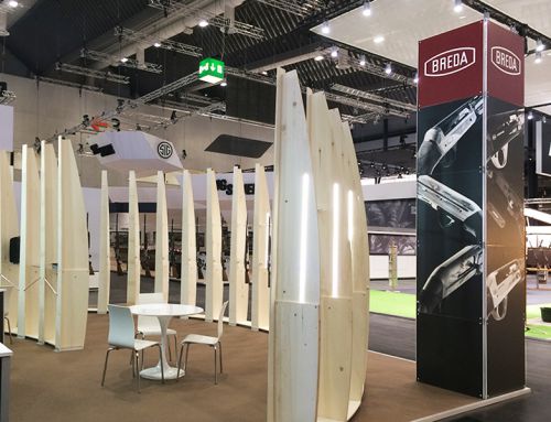 Progetto stand fiera IWA