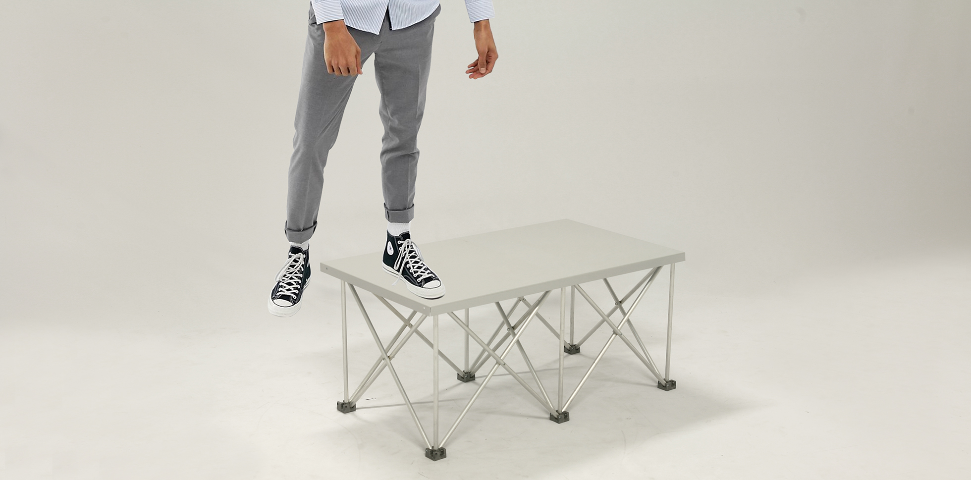 presenta escenario modular