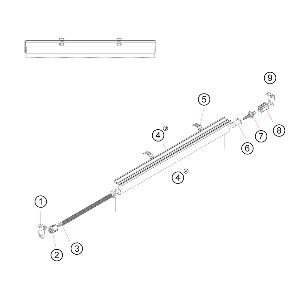 Technique de panneau enroulable Fastand