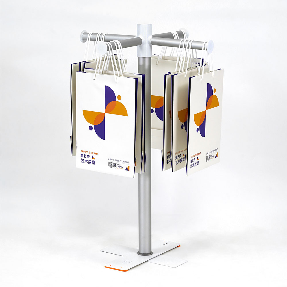 piantana per borsine e sacchetti