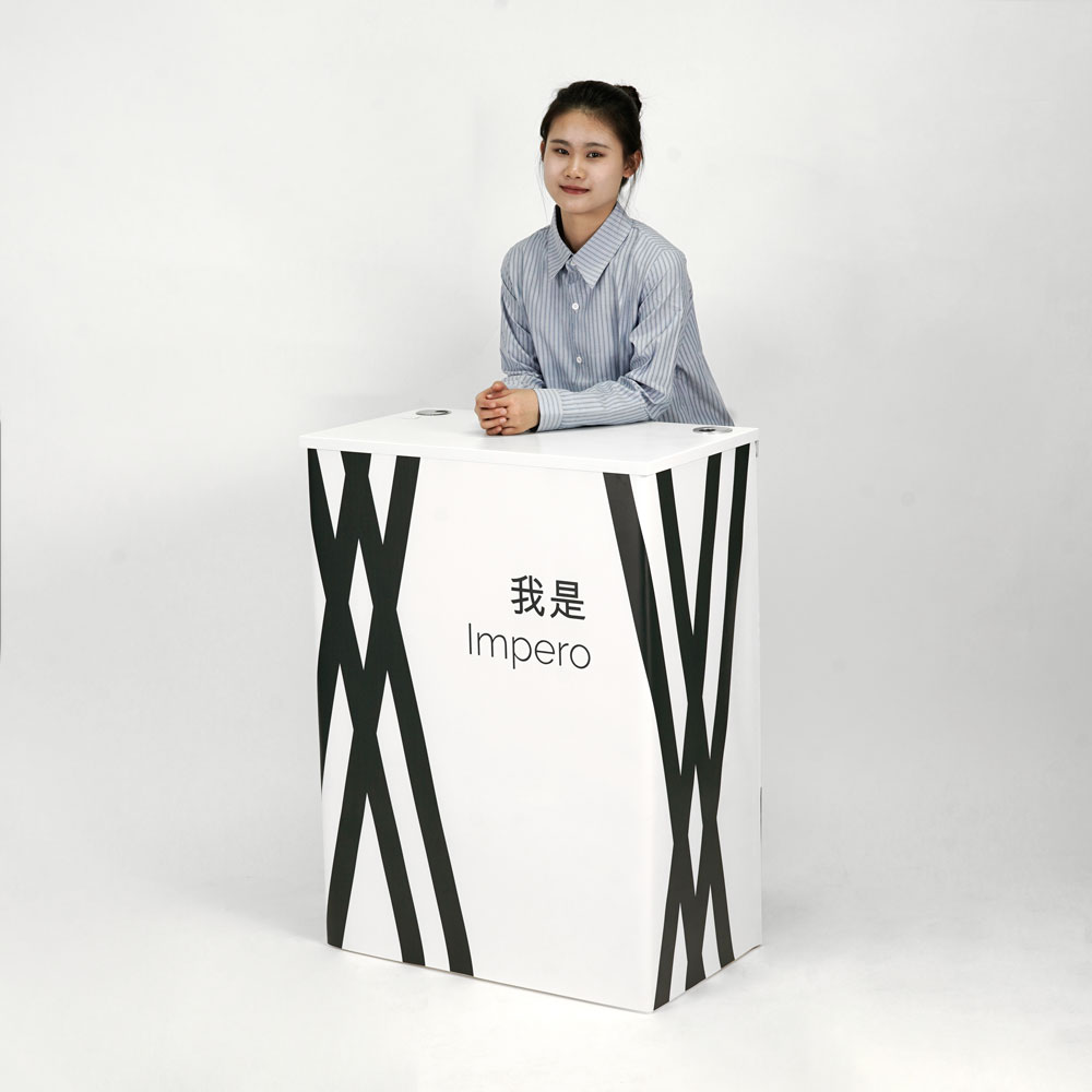 vista retro banco apribile