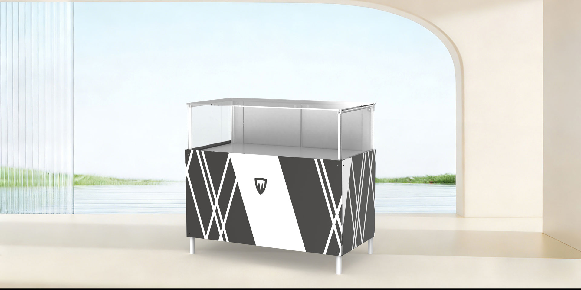 teca vetrina portatile