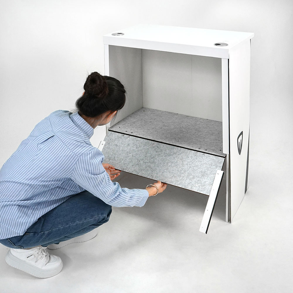 finitura desk portatile podium