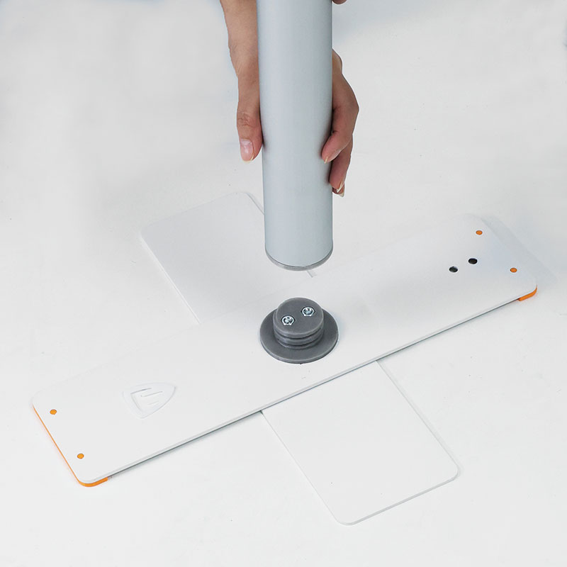 innesto-base-tubo stendardo bandiera nero