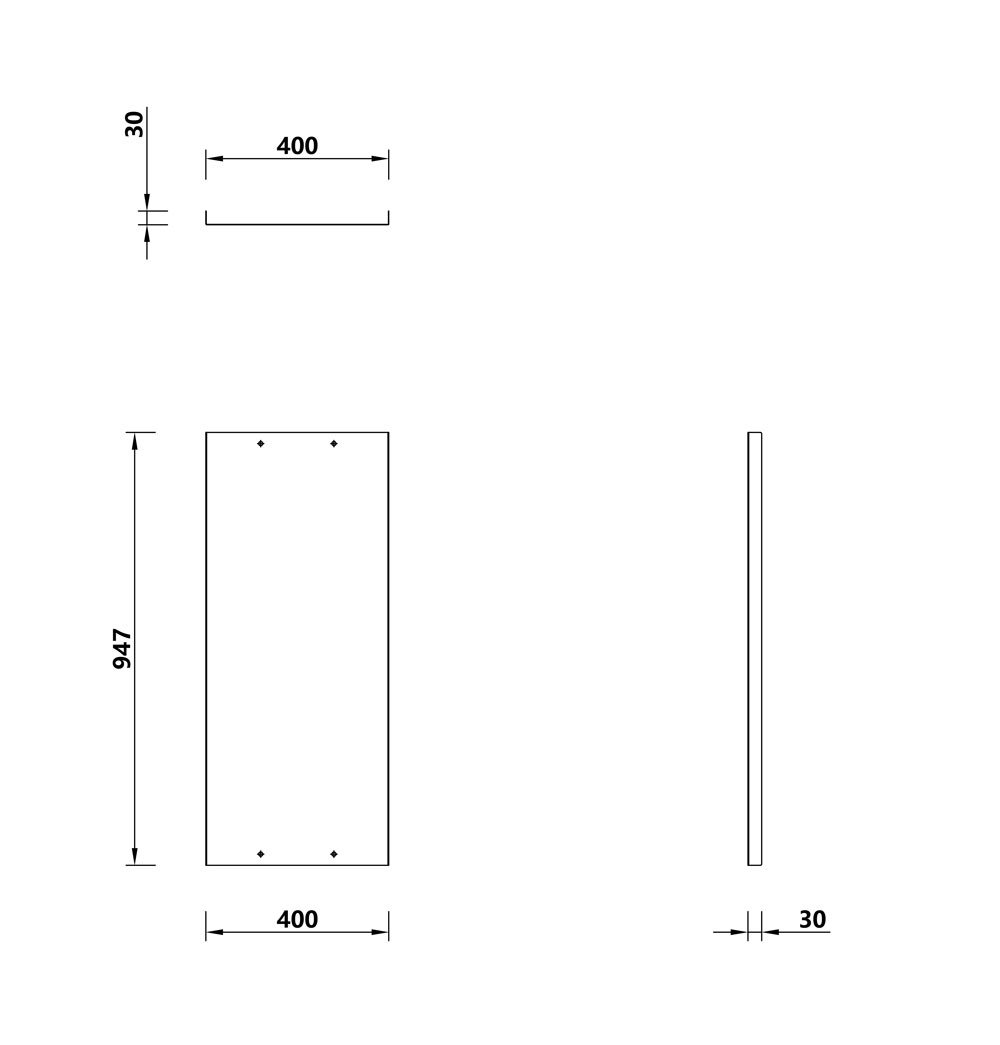 kit finale per desk sfera 