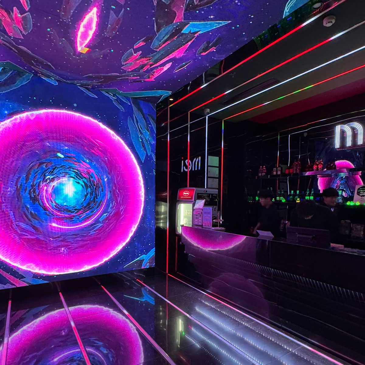 Controllo movimento strisce Led