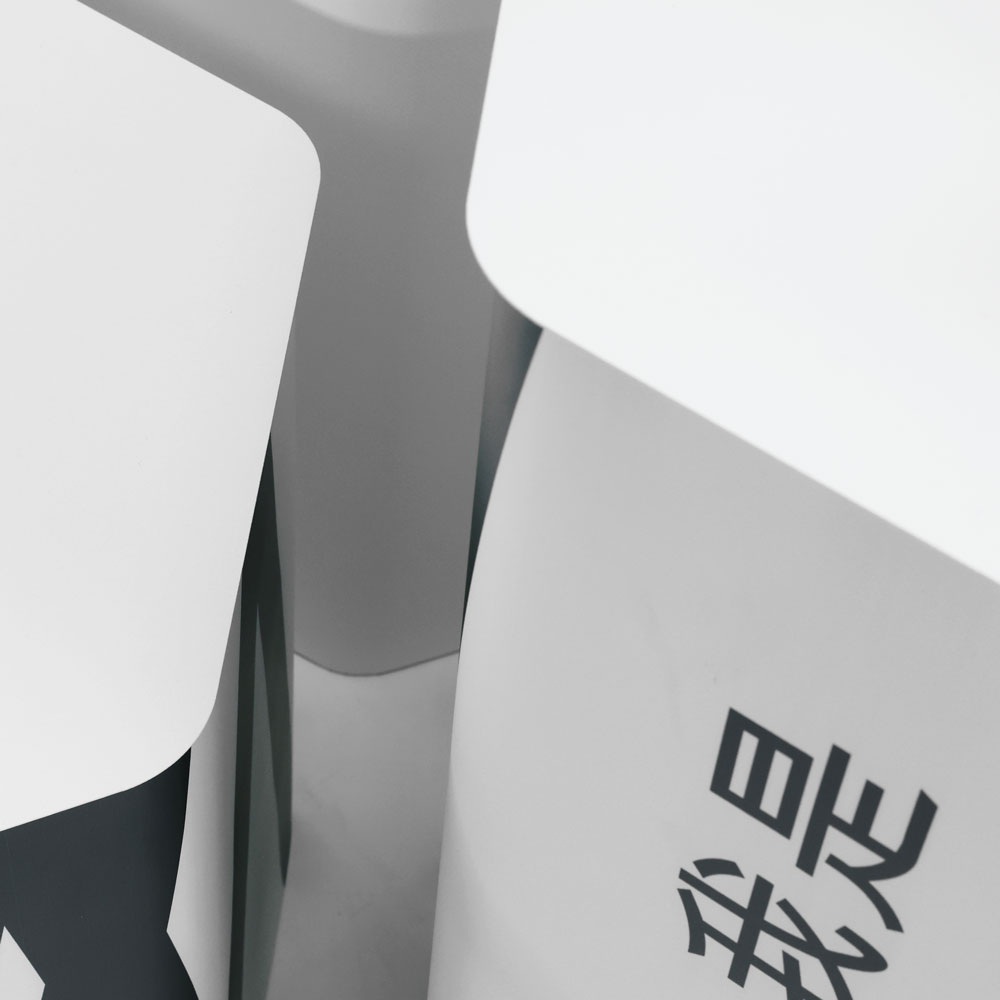 espositore quadrato portatile 