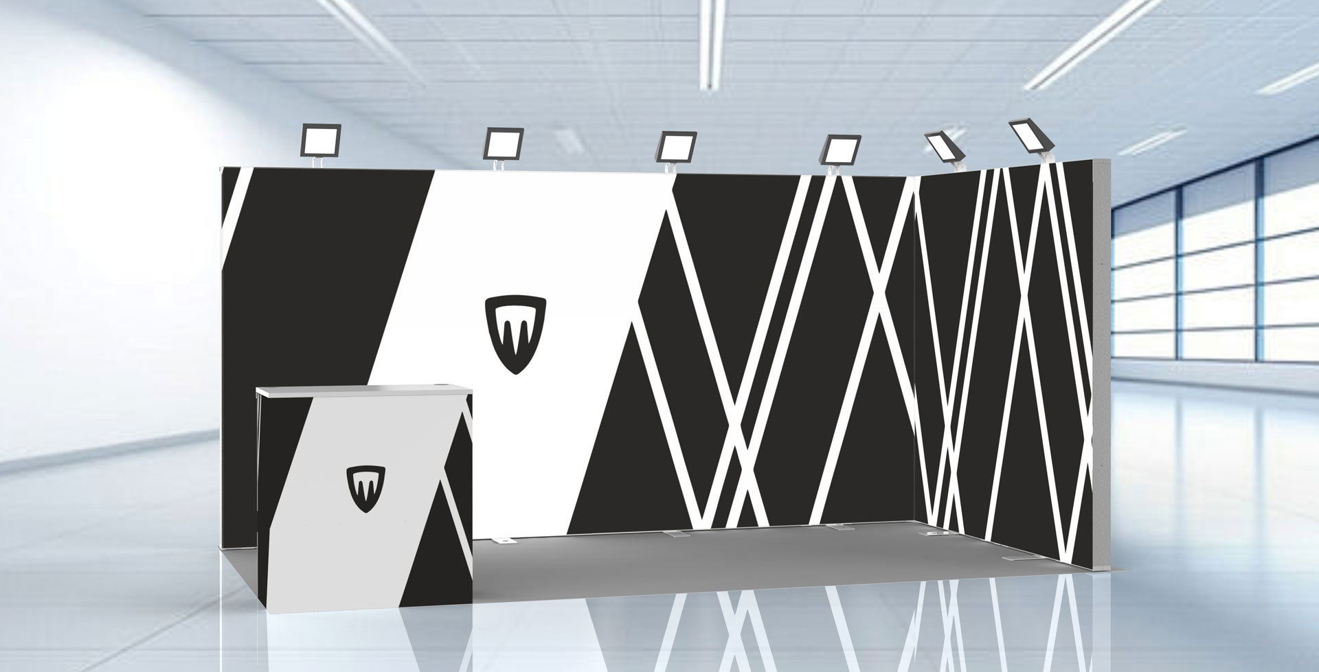 banco reception portatile nuvola