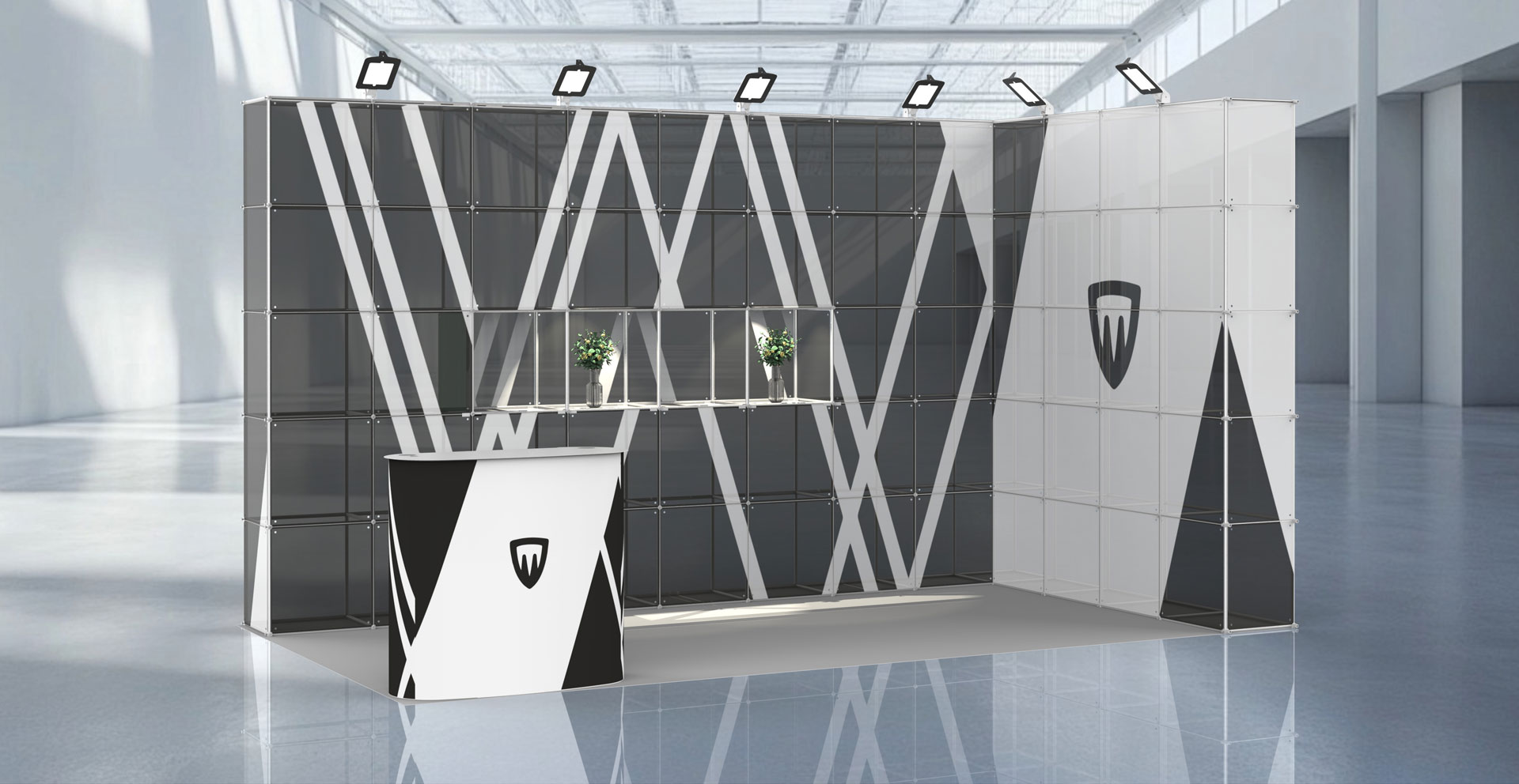 banco reception portatile nuvola