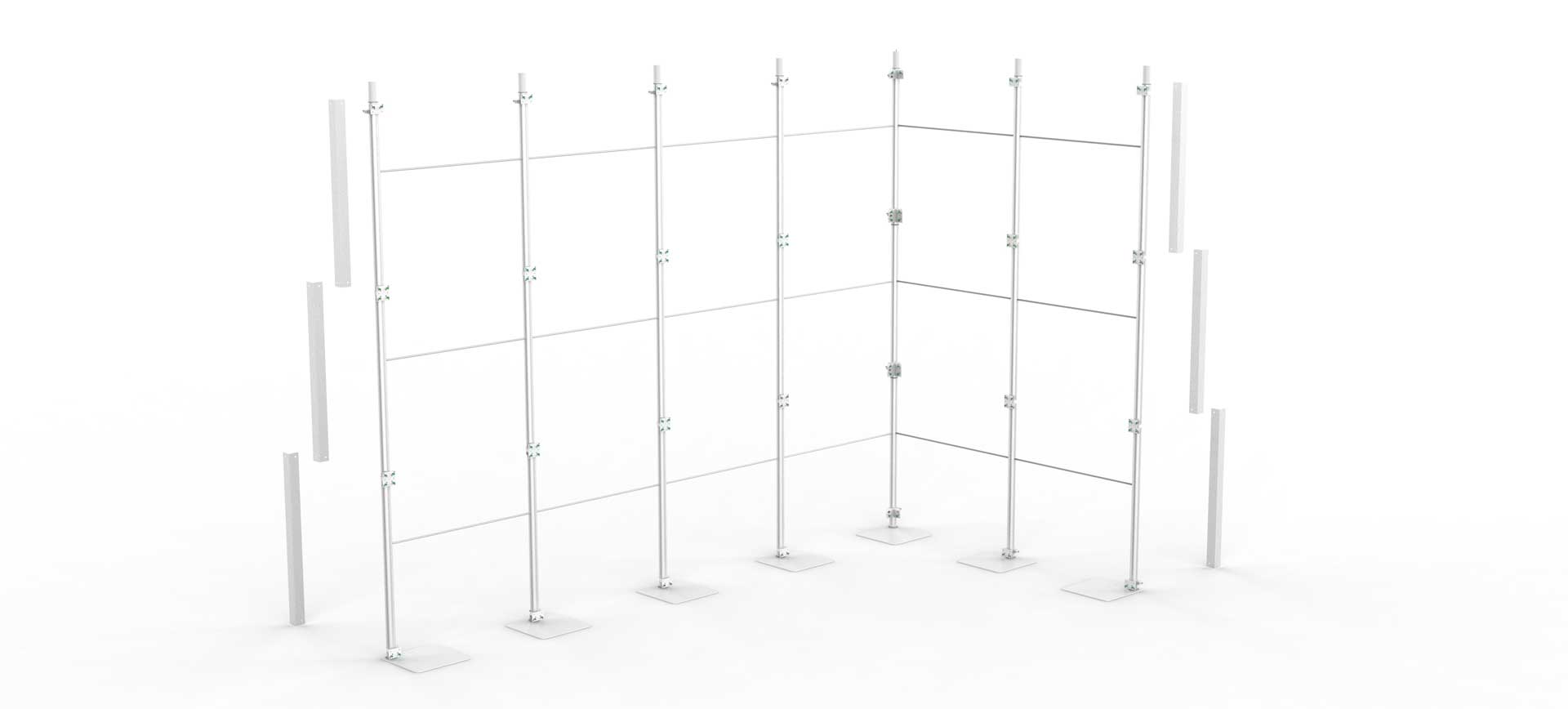 banco reception portatile nuvola