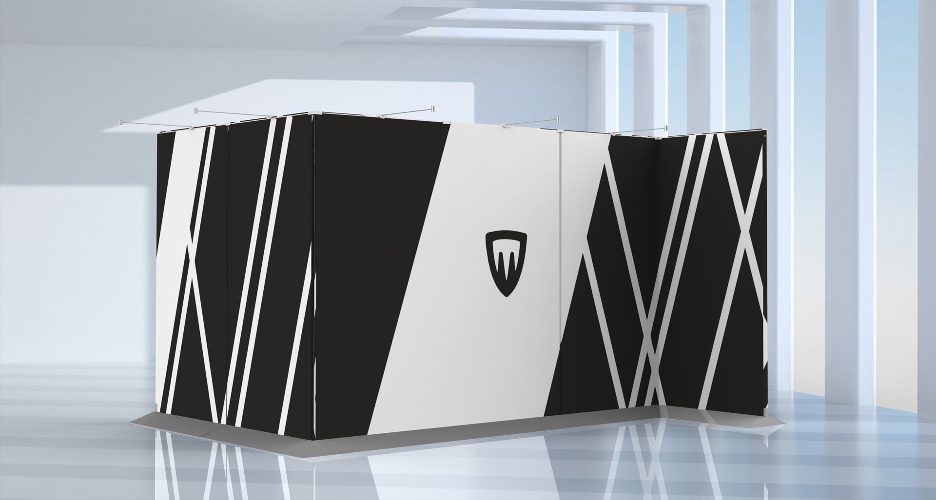 banco reception portatile nuvola