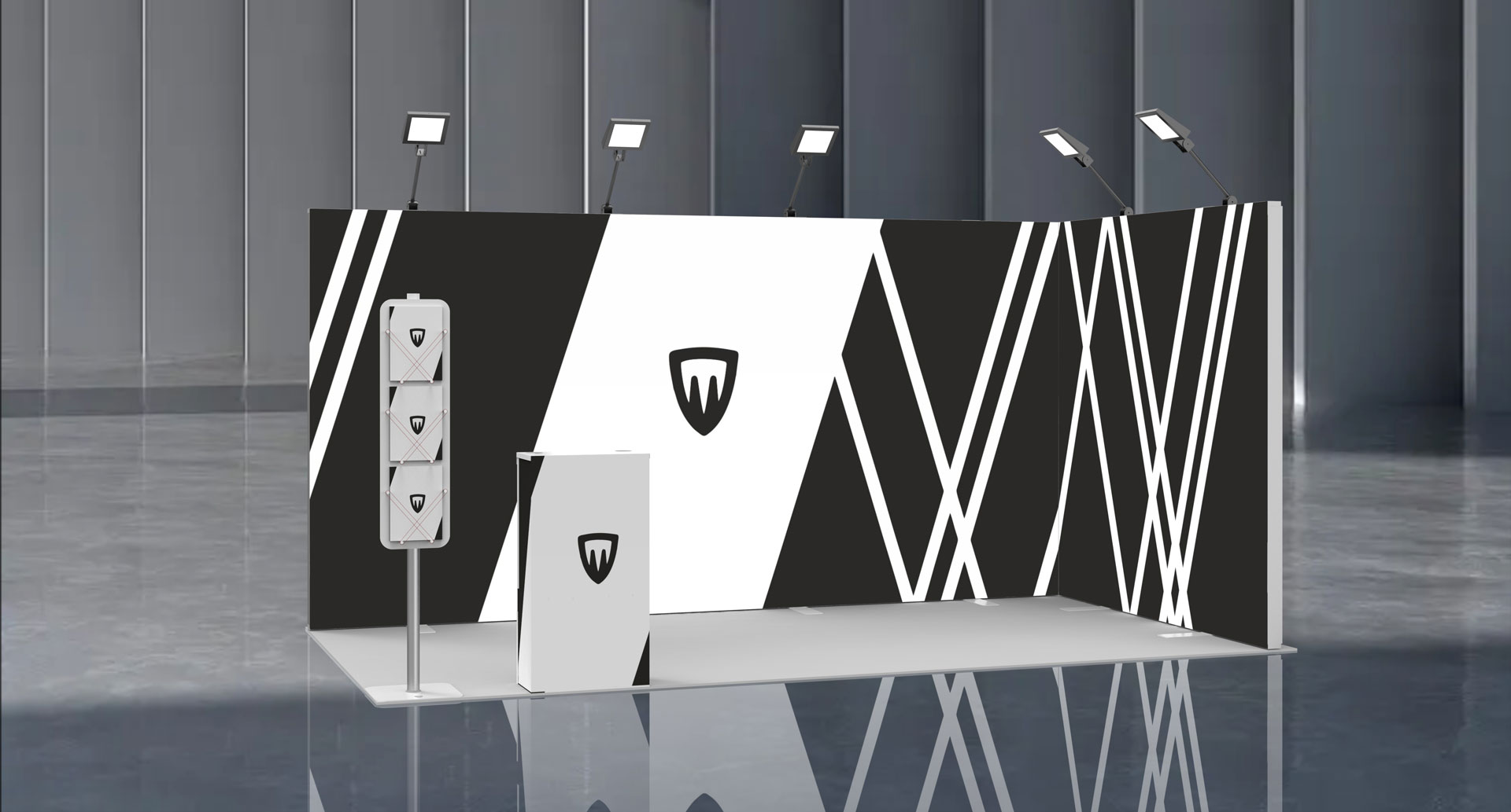 banco reception portatile nuvola