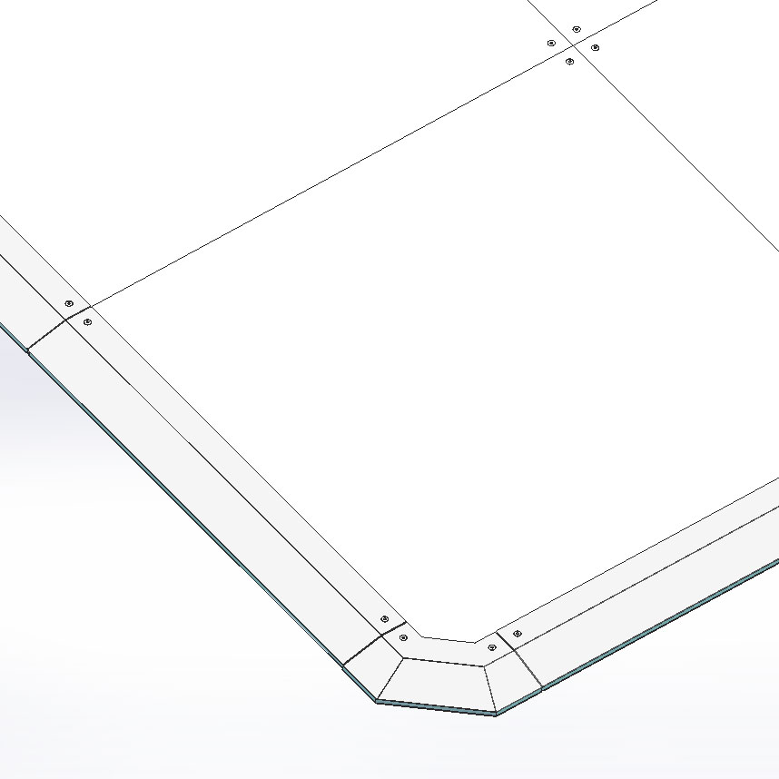 SPAZIO2-LED2 pavimento modulare fieristico