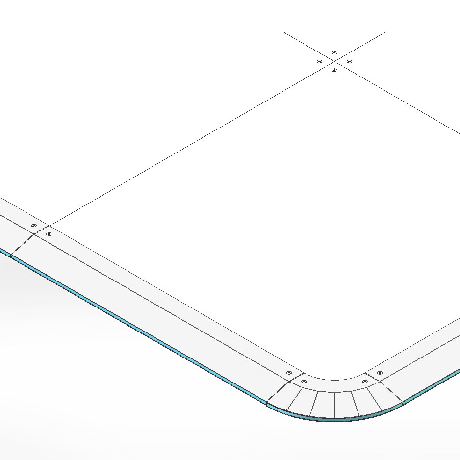 SPAZIO3LED pavimento modulare fieristico