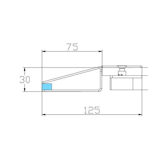 led-fronte pavimento modulare fieristico