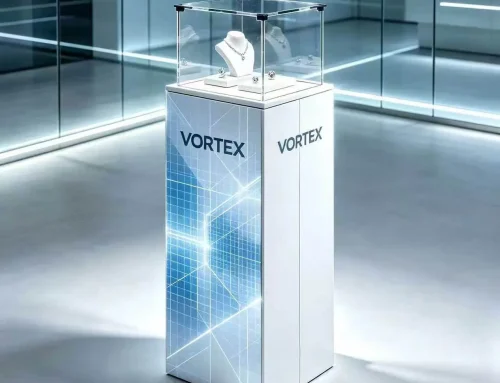 vetrinetta espositiva portatile