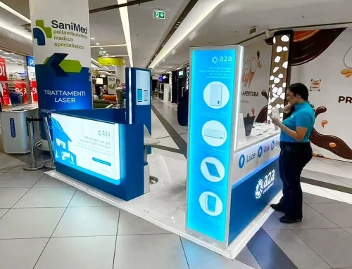 Manutenzione stand centro commerciale
